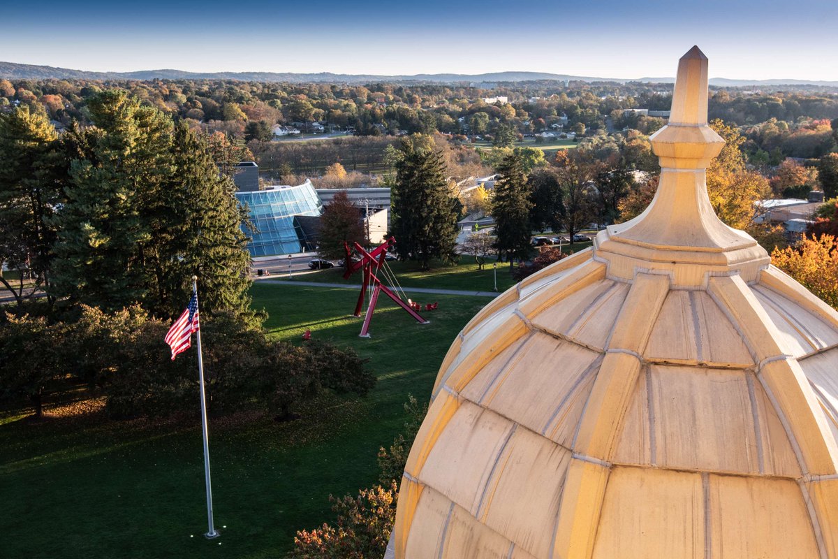 Muhlenberg's tweet photo. Happy 2026, Mules! 🎉
A new year is a great time to look a things from a new perspective (including Muhlenberg's beautiful campus!) https://t.co/3d3Re8ZtJk