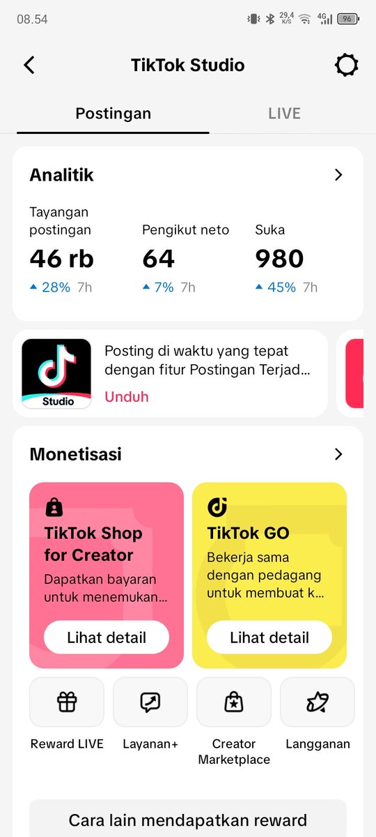 bolehjadibaiq's tweet photo. Alhamdulillah Follower tiktok di tanggal 1 Januari 2026 ini tembus 1000 follower, sudah bisa untuk tiktok go dan affiliate. Yuk semangat yang sudah mulai ngonten dan ngejar tiktok go https://t.co/1bpZS1kG9q