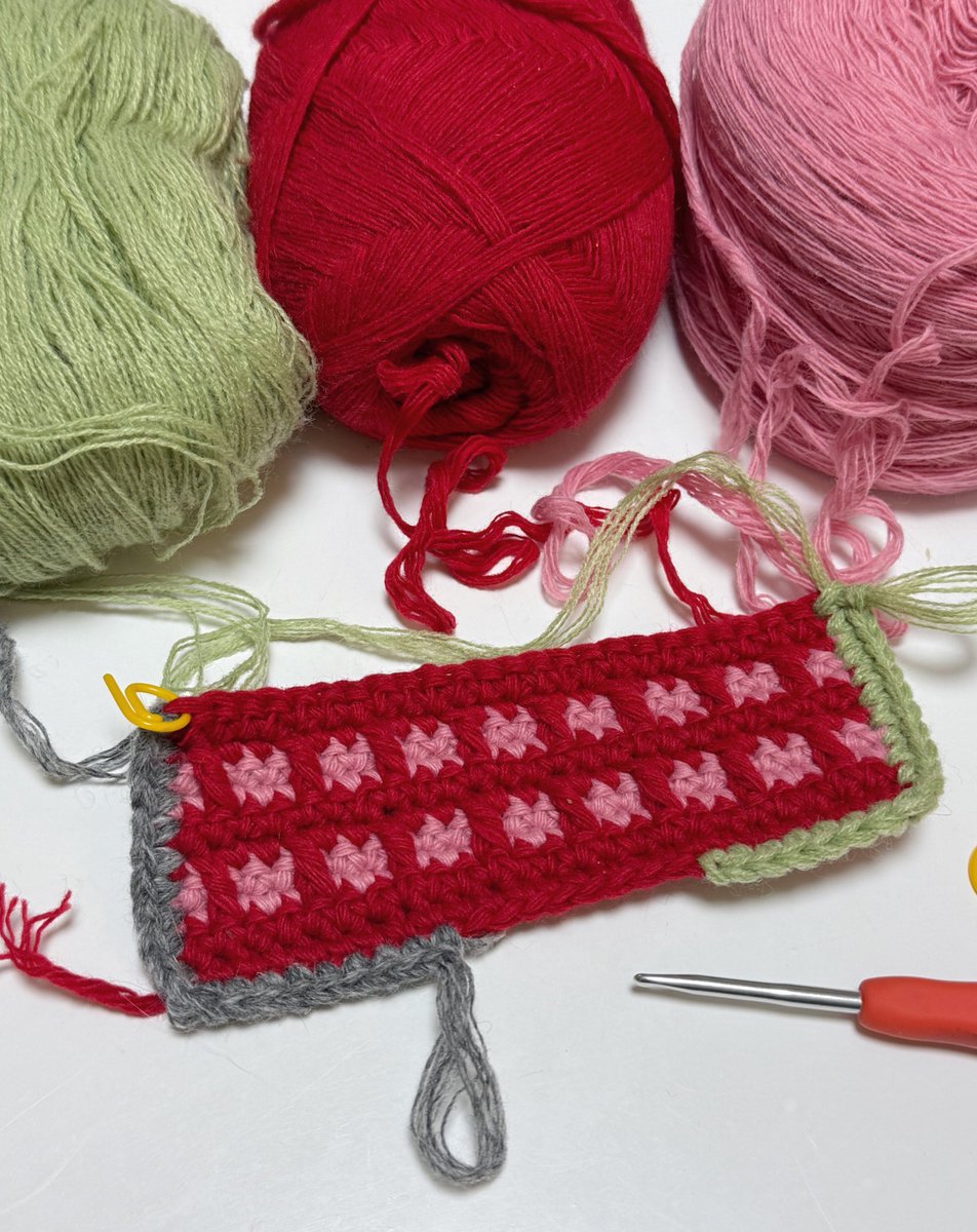 새해 첫 뜨개🍓