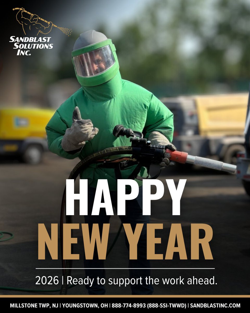 Happy New Year! Thank you to the contractors, partners, and crews who put their trust in us every day. In 2026, we’ll continue doing what we do best — supporting your work with the right equipment, materials, and expertise. Let’s get after it.