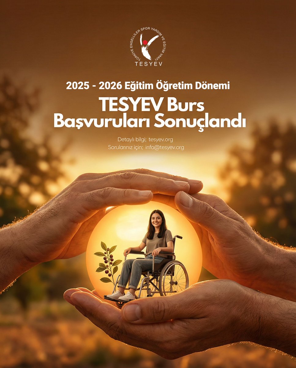 tesyev's tweet image. TESYEV 2025–2026 bursiyer aday listesi yayında !

📎 2025–2026 Eğitim Dönemi Bursiyer Aday Listesi için tesyev.org/tesyev-2025-20…

Türkiye’nin dört bir yanından yüzlerce öğrenci, eğitimde fırsat eşitliği için attığımız bu adımın parçası oldu.

Bizim için burs; yalnızca bir destek…