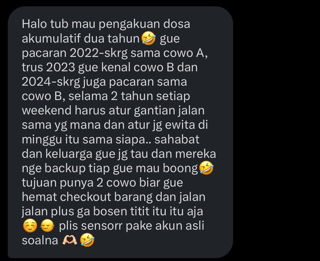 tubirfess's tweet image. 12. eh kayanya kita.. gpp yh kalau aku dan jutaan orang ini tau..