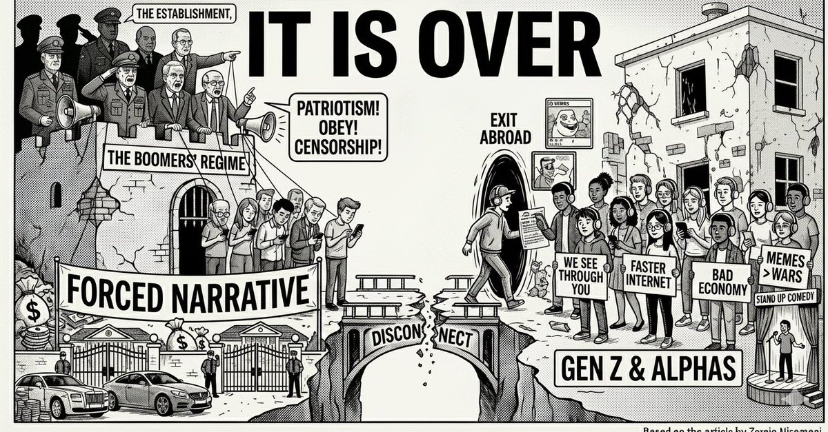 alihaider907's tweet photo. "It Is Over" by Zorain Nizamani

#Pakistan #ItsOver #ZorainNizamani https://t.co/lT1E0dn93s