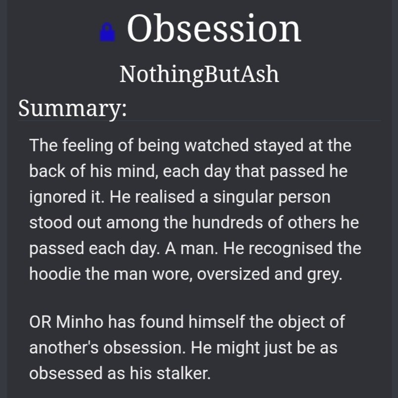 nothingbutashyy's tweet photo. Obsession

◈ 🐰🐿
◈ Stalking, Voyeurism 
◈ Rated E
◈ 6,148 words

https://t.co/wkXMDRRs8k

My little drabble that I finally finished writing into a longer fic
Happy New Year 💖🖤 https://t.co/4zTotWrDtb