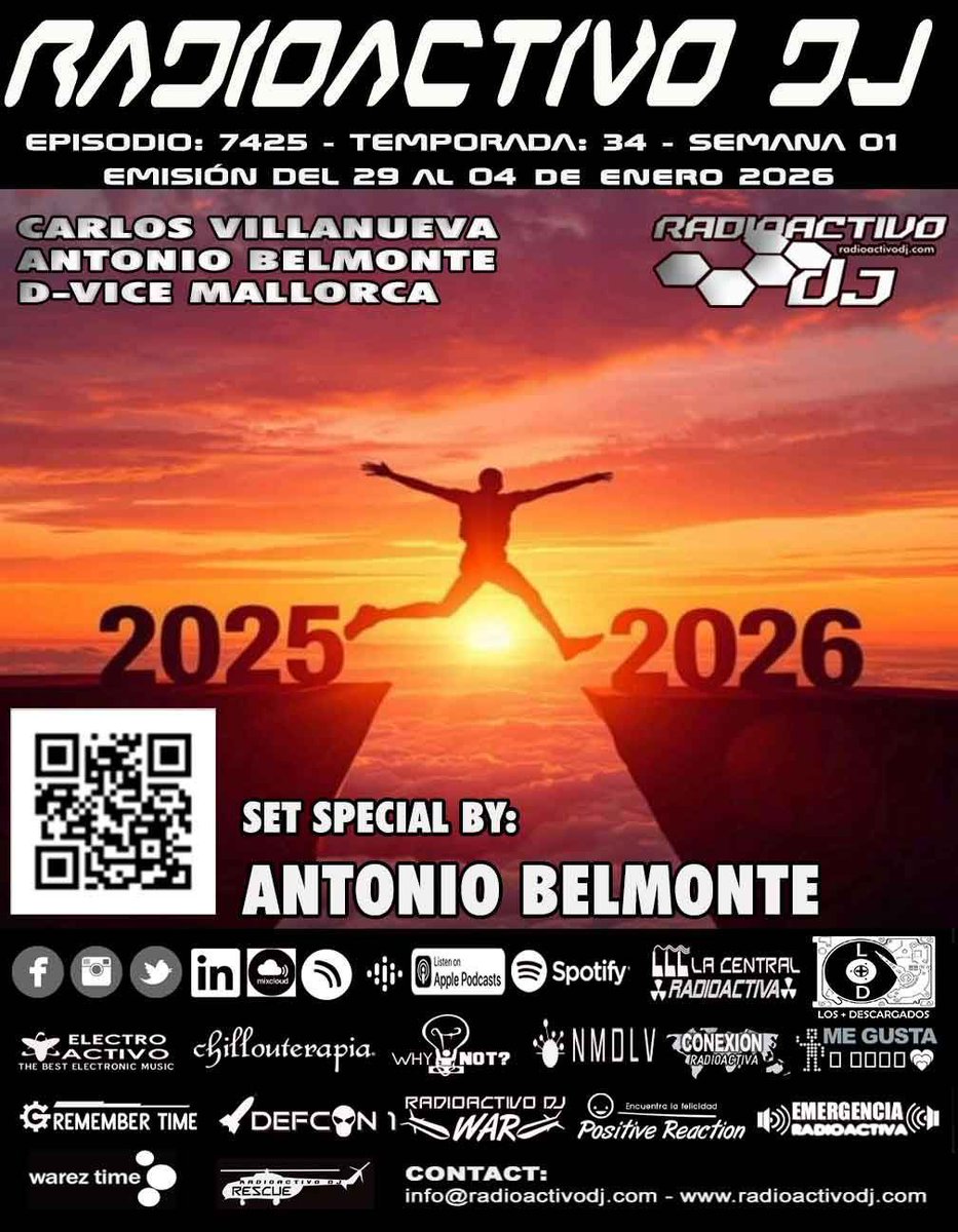 Radioactivo DJ | Sábado 3 de enero 02h | Domingo 17h buff.ly/uTLx0KQ