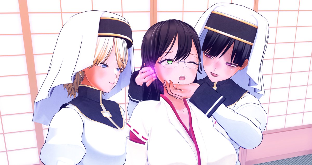 2026年もよろしくお願いします🎍

今年最初の堕ちは宗教洗脳もの。
巫女さんが異教のシスターの「神聖な力」を注ぎ込まれて改宗しちゃう...
異教の忠実な手先となった彼女の熱心な布教により、多くの巫女が異教徒に生まれ変わった... 