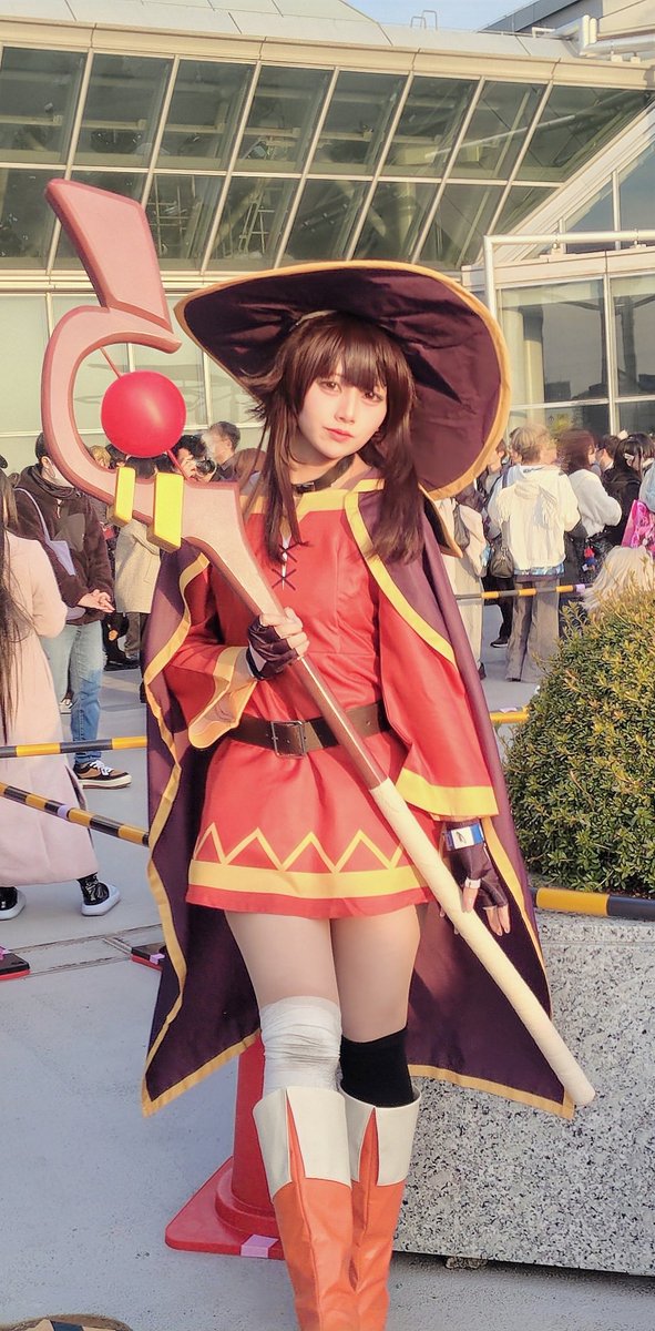 C107コスプレ #C107_cos #C107 この素晴らしい世界に祝福を！/めぐみん