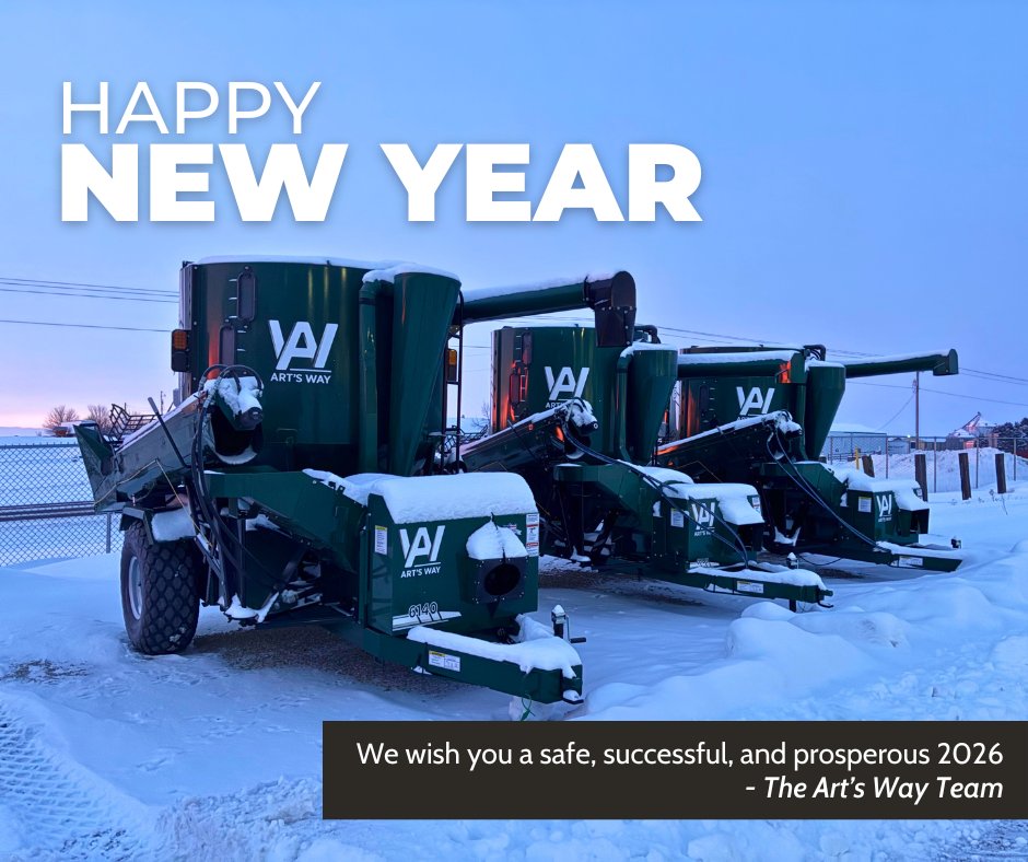 Happy New Year from Art's Way!🎉