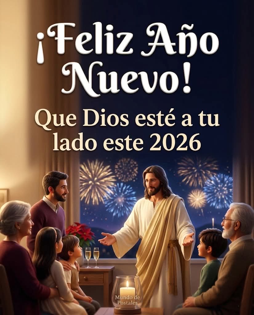 Dios Nuestro Señor esté con nosotros este nuevo año y nos conceda salud y bendiciones 🙏 Buenos días