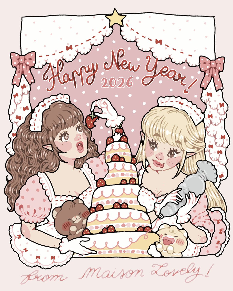 maisonlovely's tweet image. 🍓🎀⭐️