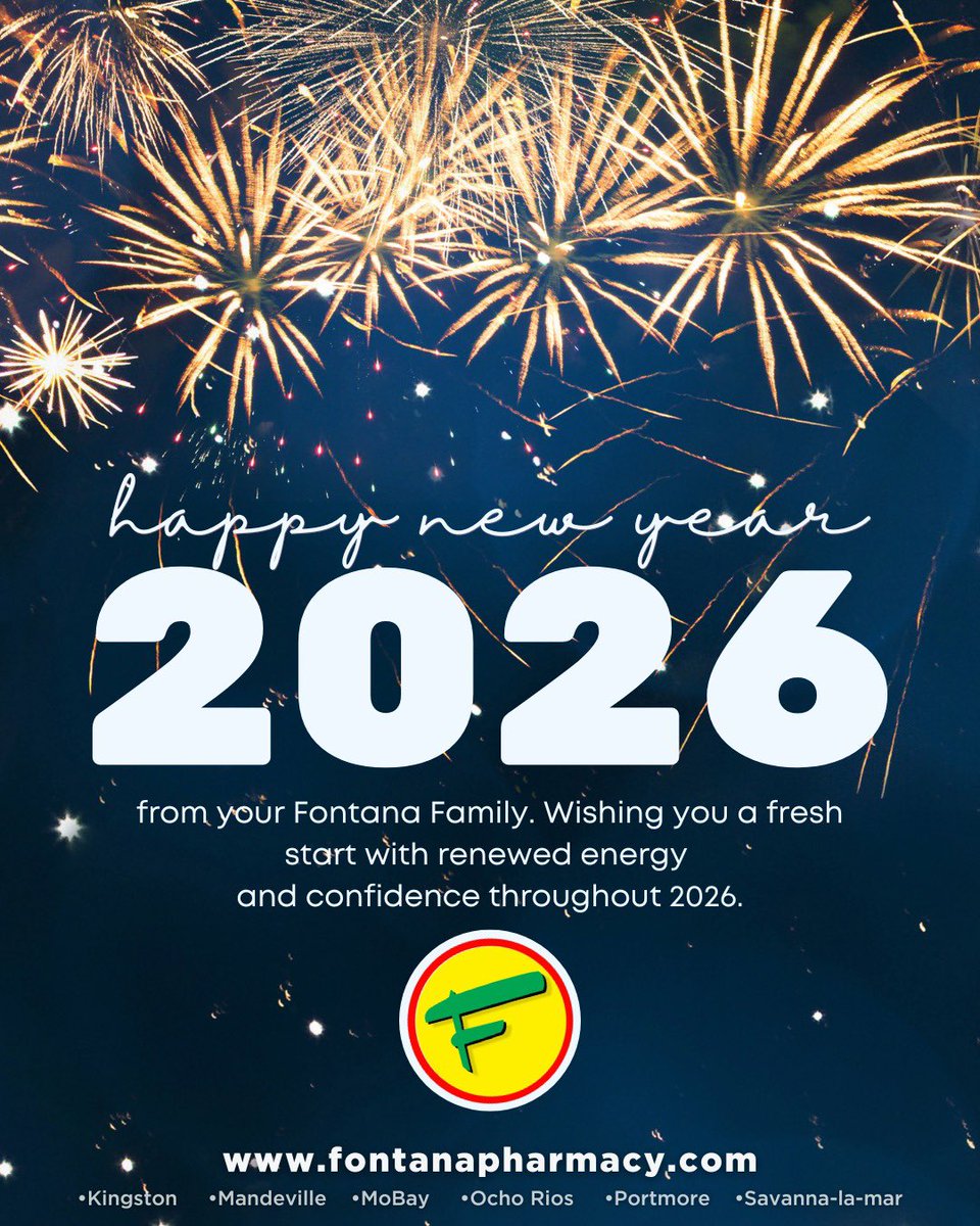 ✨🎉 Happy New Year from the Fontana family! 🎉✨

To our amazing customers, we’re wishing you a year filled with happiness, peace, love, and joy 💛. May 2026 bring you a fresh start, renewed energy, and confidence in every step you take 🌱✨.

#happynewyear #fontanapharmacy