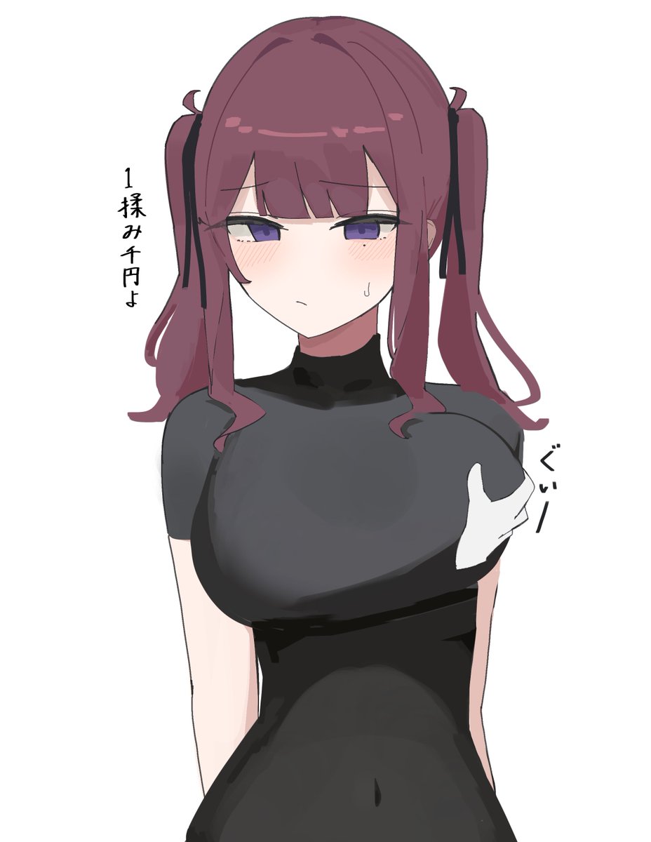 こういう差分を描くために絵師をやっているみたいなところはある 