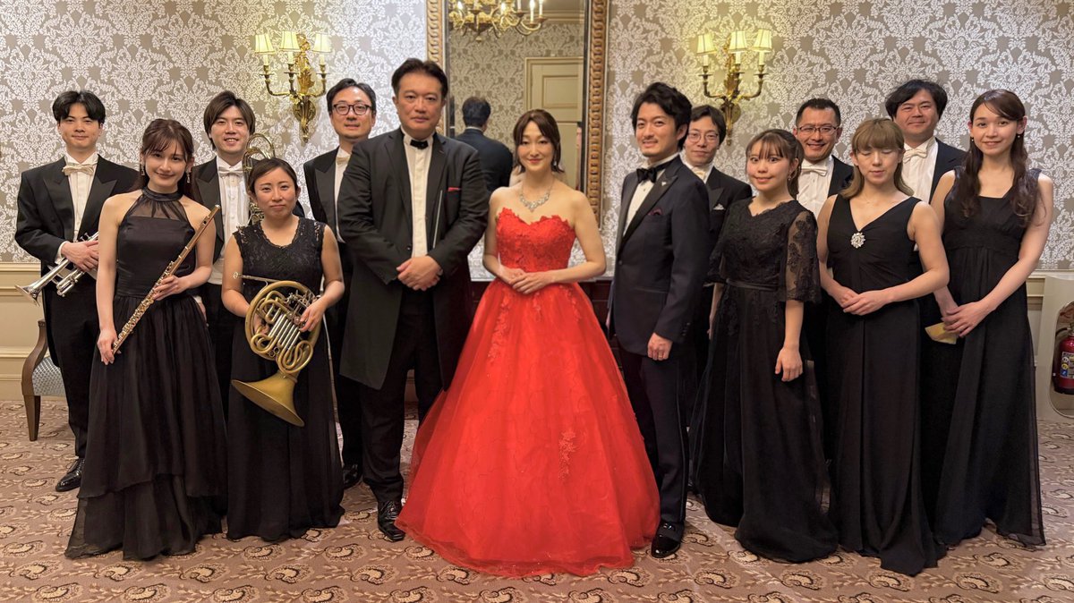 明けましておめでとうございます！

2025年は、FFⅩⅣオケコンからのニューオータニ第九で歌い納め。
そして本日、椿山荘でのニューイヤーコンサートで歌い初めでした！

2026年もよろしくお願い申し上げます🙏