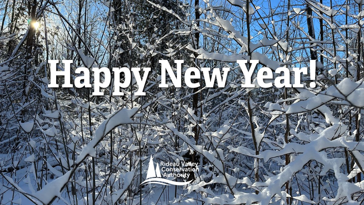 RVCFoundation's tweet image. Happy New Year! 🥳 Wishing you a wonderful year of peace and joy, with some extra time to get outside! Start with a First Day Hike at one of our 11 conservation areas: rvca.ca/conservation-a…