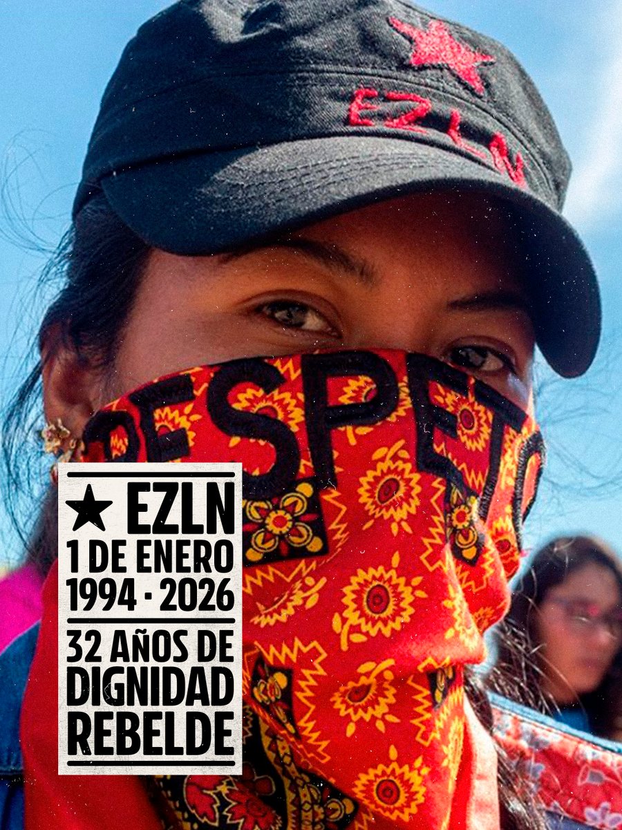 Cada primero de enero es un año de victoria zapatista. 

Nuestro horizonte en es común. ¡Para nosotros nada, para todos, todo!

#EZLN