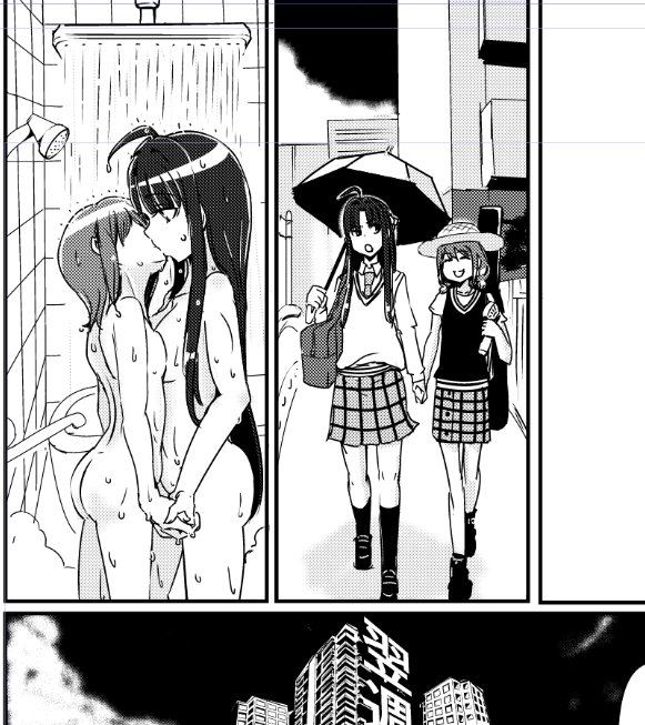 描き始め2748の漫画進めてた
資料みるとたぶんオーバーヘッドシャワーだと思うのだ 