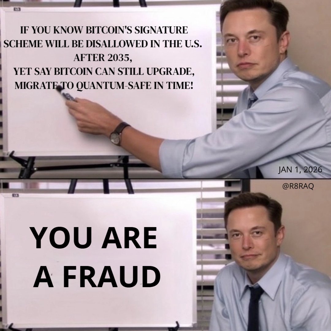 JIN LIU:Pushing Bitcoin to be quantum-safe,or be 0 tweet media