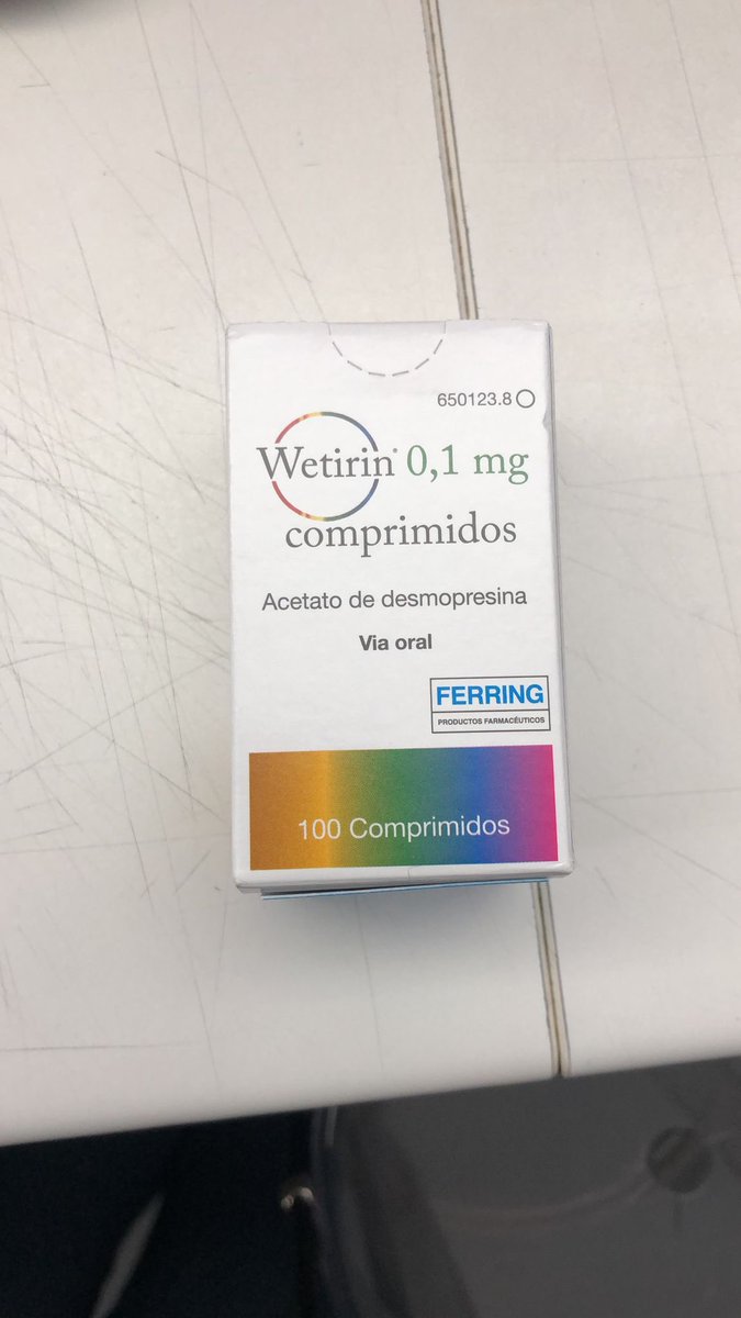 La alternativa a la desmopresina 0,2 mg para paciente con diabetes insípida 80,86€ sin financiación ¿?