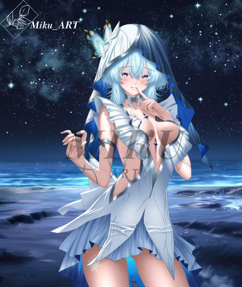 First art of 2026 🌌
A silent wish beneath the stars, where the ocean listens and the night glows softly.
Welcome, New Year ✨❄️
#art #artmoots #NewYear2026 #WutheringWaves #Shorekeeper #ArtOfTheDay 
#smallartist #supportart