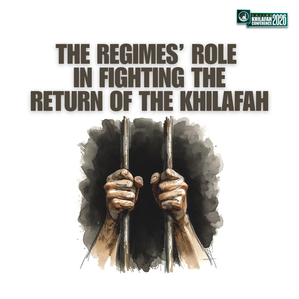Hizbcanada's tweet photo. The prison cells are full of those calling for Khilafah. They're the enforcers keeping the colonial order alive. But their desperation shows weakness, not strength. 

𝗥𝗲𝗴𝗶𝘀𝘁𝗲𝗿 𝗻𝗼𝘄 to watch the conference online — Jan 17 at 11 AM. https://t.co/2t0hP0HzdW https://t.co/3JSXDQbCcf