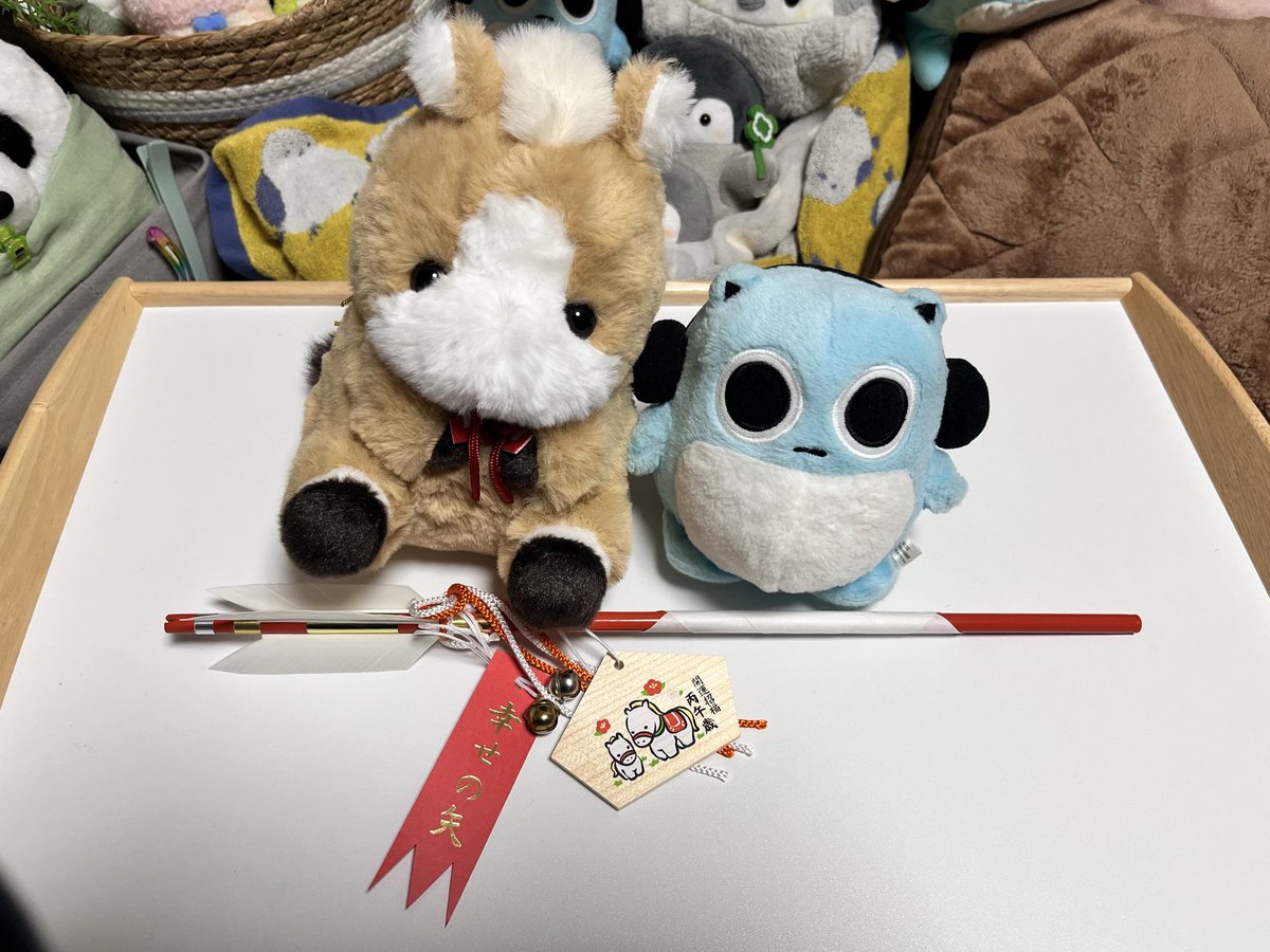 BLUEHAMHAMLOVE's tweet photo. あけましておめでとうございます🎍
今年もよろしくお願いします!
#BLUEHAMHAM #ブルーハムハム
#ぬい活 https://t.co/ZpfKg837WJ