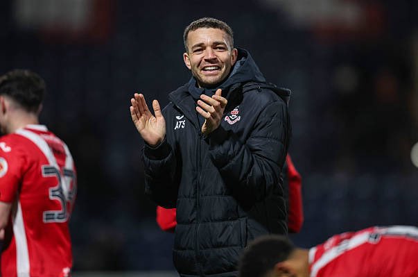 The_Thirty_'s tweet image. Aaron Taylor Sinclair appointed Airdrieonians head coach on a long term deal and rightly so. 

As interim:
11 games
6 wins
2 draws

14 of Airdrie’s 18 points so far this season came under him, despite only taking charge in late October - well deserved! ♦️👏