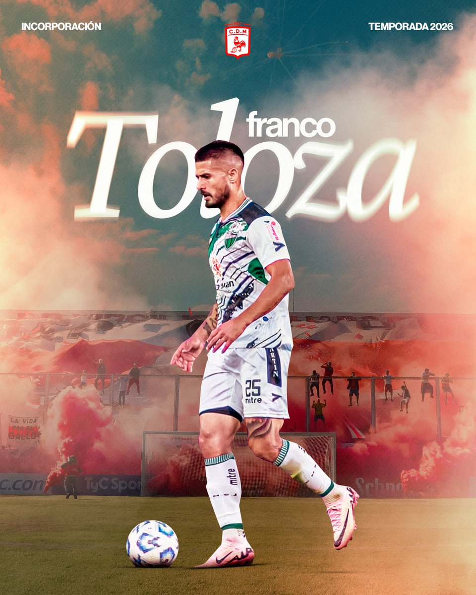 ¡𝐇𝐎𝐋𝐀 𝐅𝐑𝐀𝐍𝐂𝐎! 👋🏼

 ✍🏼 Franco Toloza, el delantero de 31 años, llega en condición de libre y firmó su contrato hasta el 31/12/26.

¡Bienvenido, Fran! 💪🏼

#SomosElOeste🐓