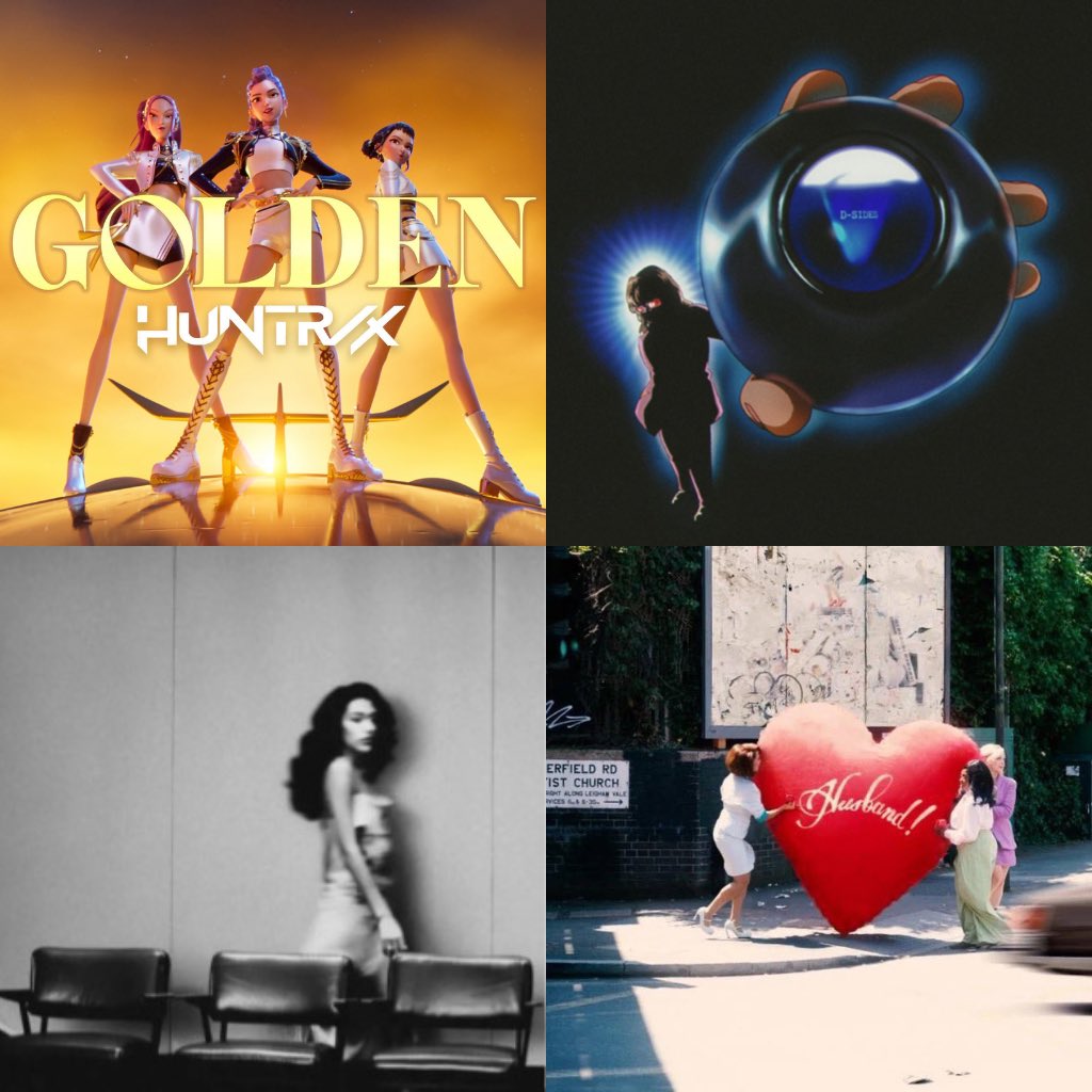 PopBase's tweet image. The Global Spotify Top 5 on New Years Eve:

#1. The Fate of Ophelia — 8.06M
#2. (+1) Golden — 6.35M
#3. (-1) End of Beginning — 5.8M
#4. (+1) Man I Need — 5.5M
#5. (+2) Where Is My Husband — 4.9M