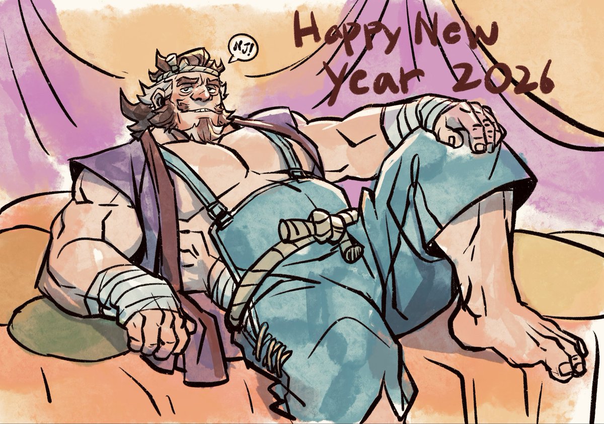 Crudely drawn art to start the year 🤣