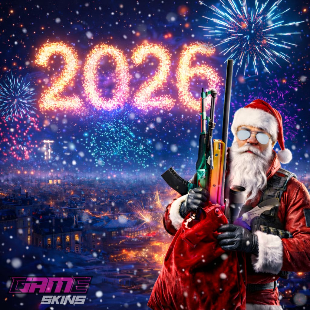 🎉HAPPY NEW YEAR, CS FAM!🎉

Thanks for being with us through every clutch, risk, and win this year. Wishing you bigger hits, louder victories, and even more reasons to come back in the new year.  

🫶🎄With love, 
JamSkins