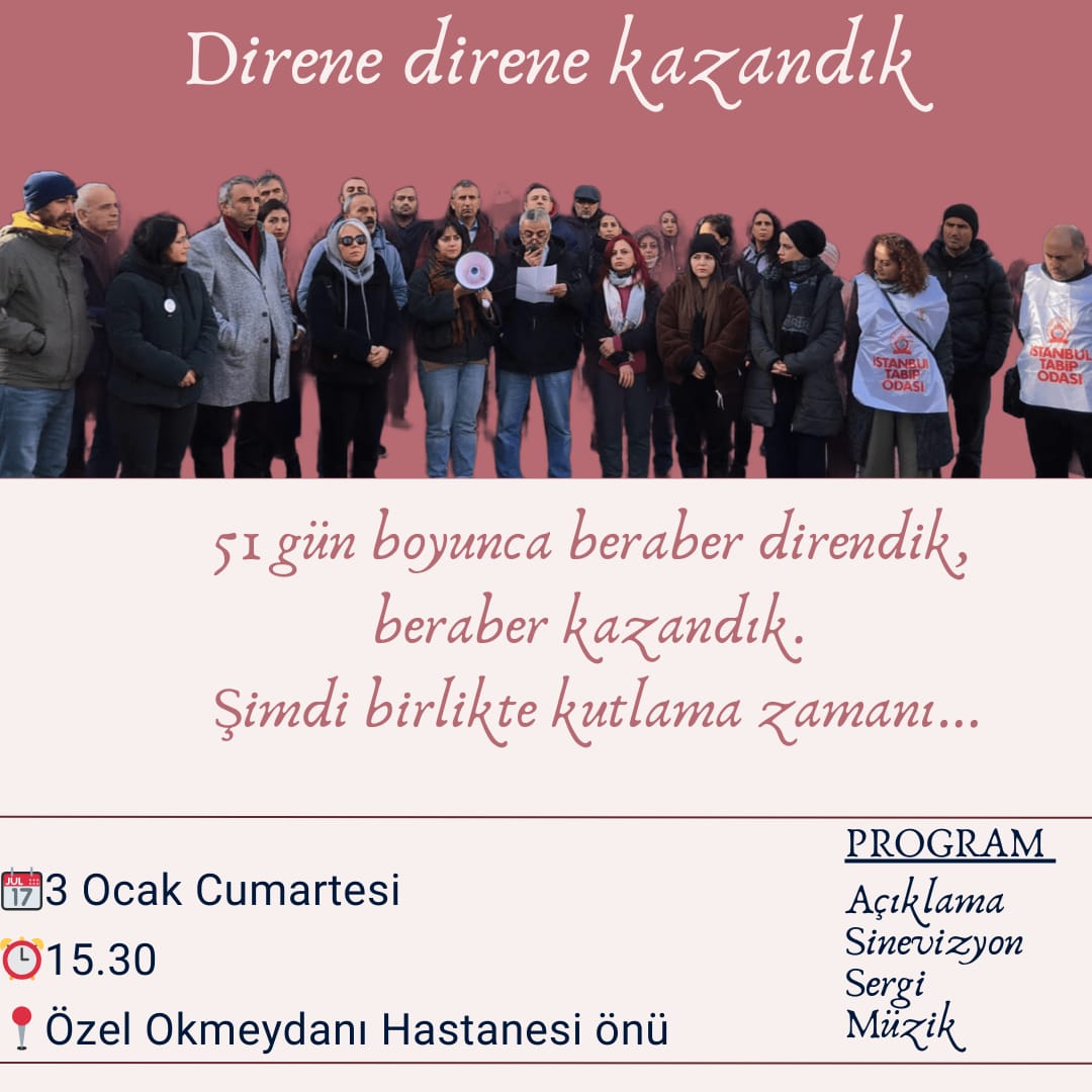 Direne direne birlikte kazandık
Şimdi beraber kutlama zamanı
Bekliyoruz...