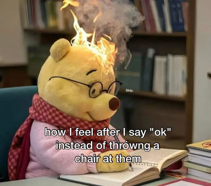 Just let down the anger bro