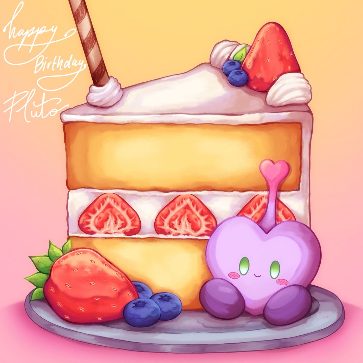 ecliptixstudio's tweet photo. Happy birthday to our lil guy Pluto!! He’s turning **** years old today!! 

#indiegame #datingsim https://t.co/D36c5O2nu0