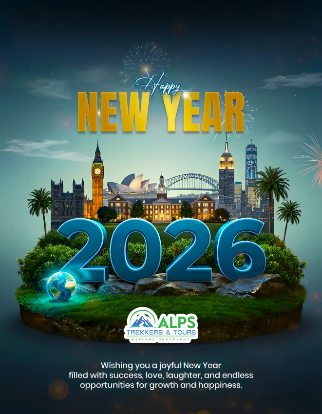 AlpsTours's tweet photo. Happy New Year 2026
Wishing you a joyful new year filled with success, love, laughter, and endless opportunities for growth and happiness https://t.co/OjgzJgloUQ