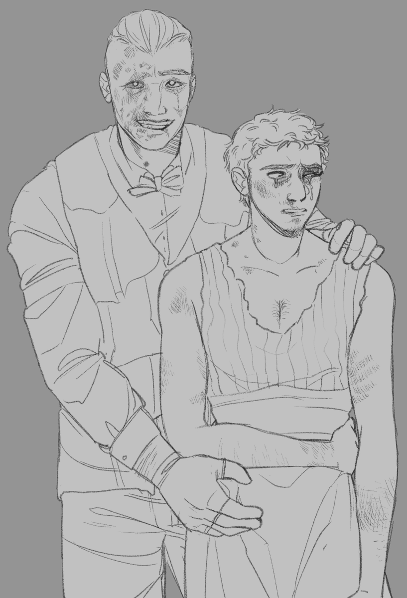 lucifxe's tweet image. Trying for a baby! Three cheers for the happy couple! &amp;lt;3
(wip? not sure if Ill finish this)
#outlast #whistleblower #waylonpark #eddiegluskin