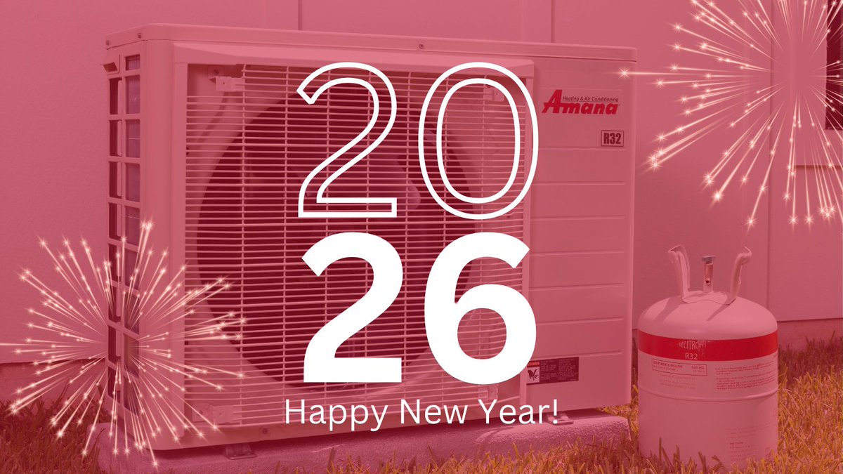 New year. Consistent indoor comfort.
Happy New Year from Amana brand.