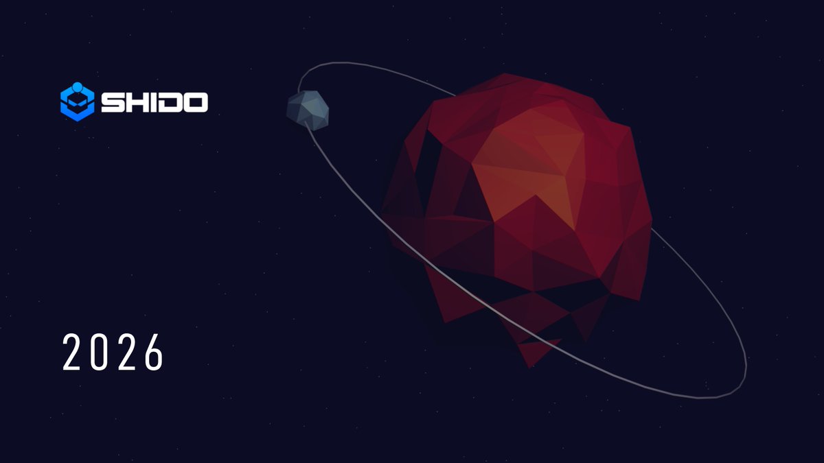 Welcome to 2026. The Shido team is already back at work.

Tera mainnet deployment preparations are moving full steam ahead.

Stay tuned, the launch date will be announced soon.