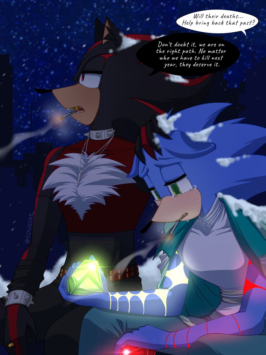 Happy New Year 2026 to everyone!

#SonicTheHedeghog #ShadowTheHedgehog #sonadow #Shadonic
