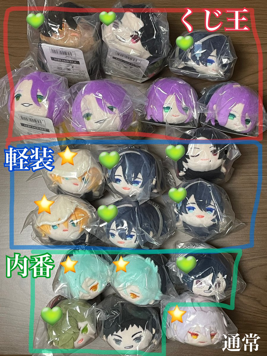 もちマス もちもちマスコット 刀剣乱舞 軽装 くじ王 内番 交換 譲渡 譲