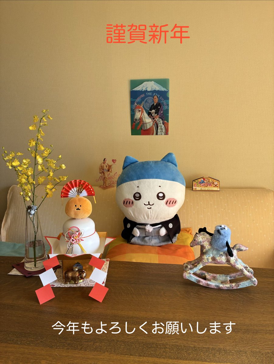 初夢で上様に逢えますように✨
