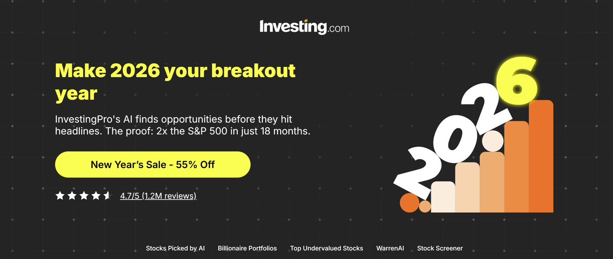 🚨 INVESTING : 🎊 SALDI DI INIZIO ANNO PER INVESTITORI PRO! 🎊 COSTRUISCI IL TUO MIGLIOR PORTAFOGLIO NEL 2026 CON I PRO PICKS AI - SCONTI FINO AL 55%! 💰💸