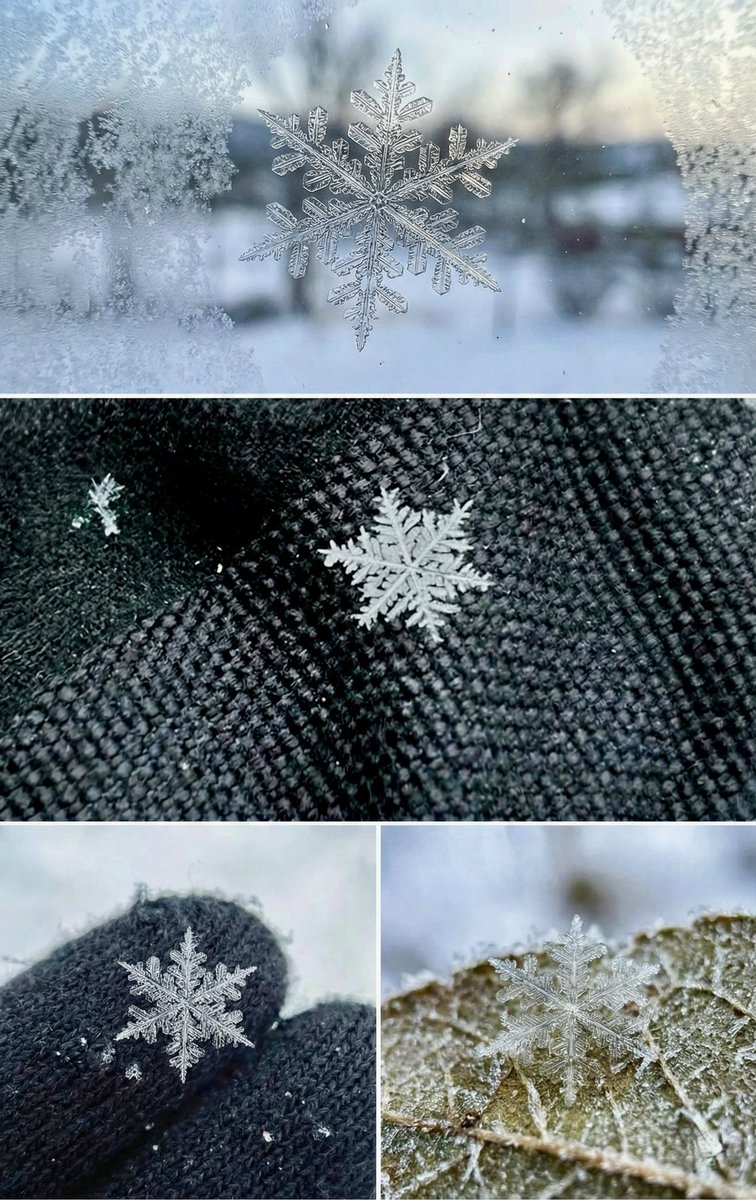 “nasıl ki, madrup, elbette dâribe delalet eder. sanatlı bir eser, sanatkârı icab eder...” diyor üstâd, 33. sözün, 21. penceresinde. 
zât-ı zülelal mührünü kar tanelerine öyle bi basmış ki, hayran olmamak ve onun sanatını görmemek mümkün değil. 

vazifem diye değil, önünde