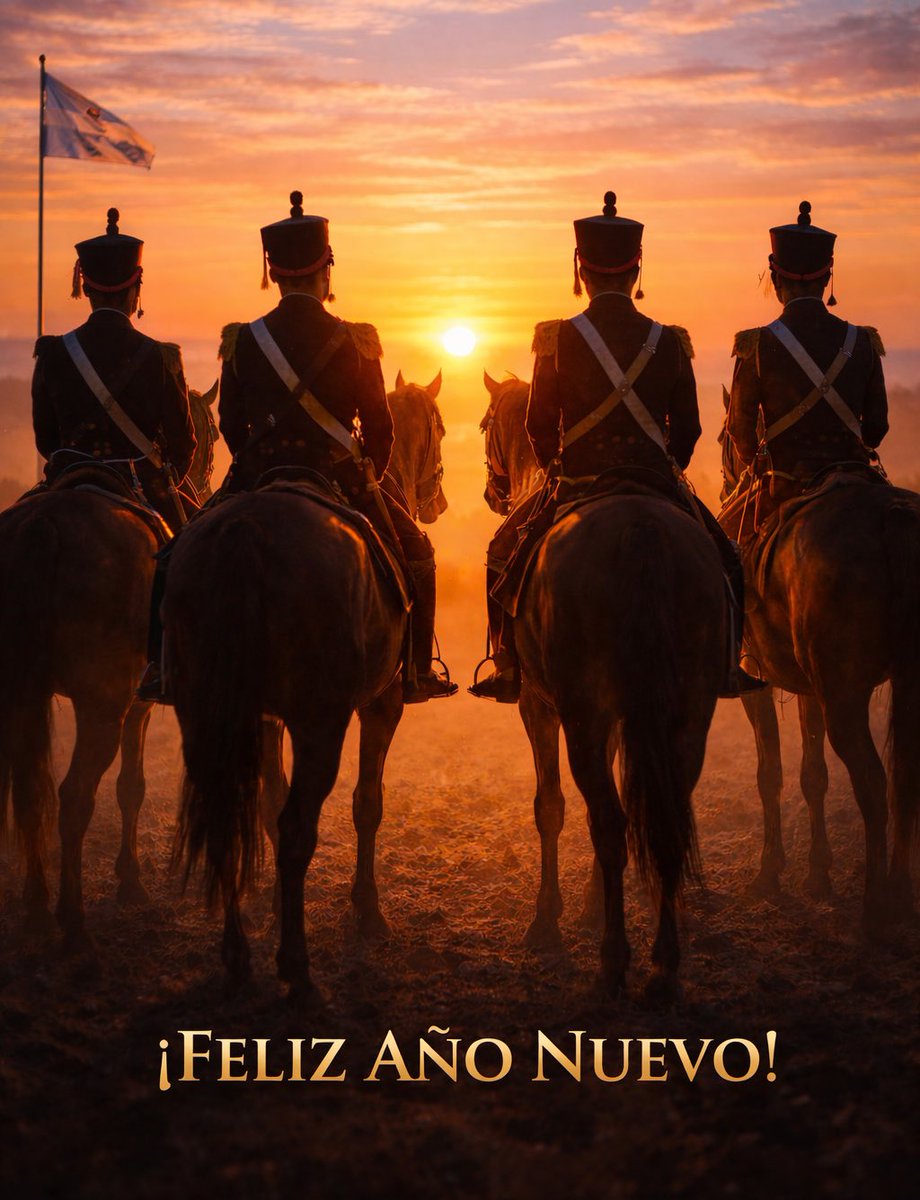 ¡Buen jueves para todos! ¡Feliz año! 🇦🇷 🐴#BuenJueves #FelizJueves    #FelizAñoNuevo #AñoNuevo2026 #FelizAñoNuevo2026 #Feliz2026 #HerederosDelLibertador #UnRegimientoConHistoria #SomosHistoriaViva #Granaderos