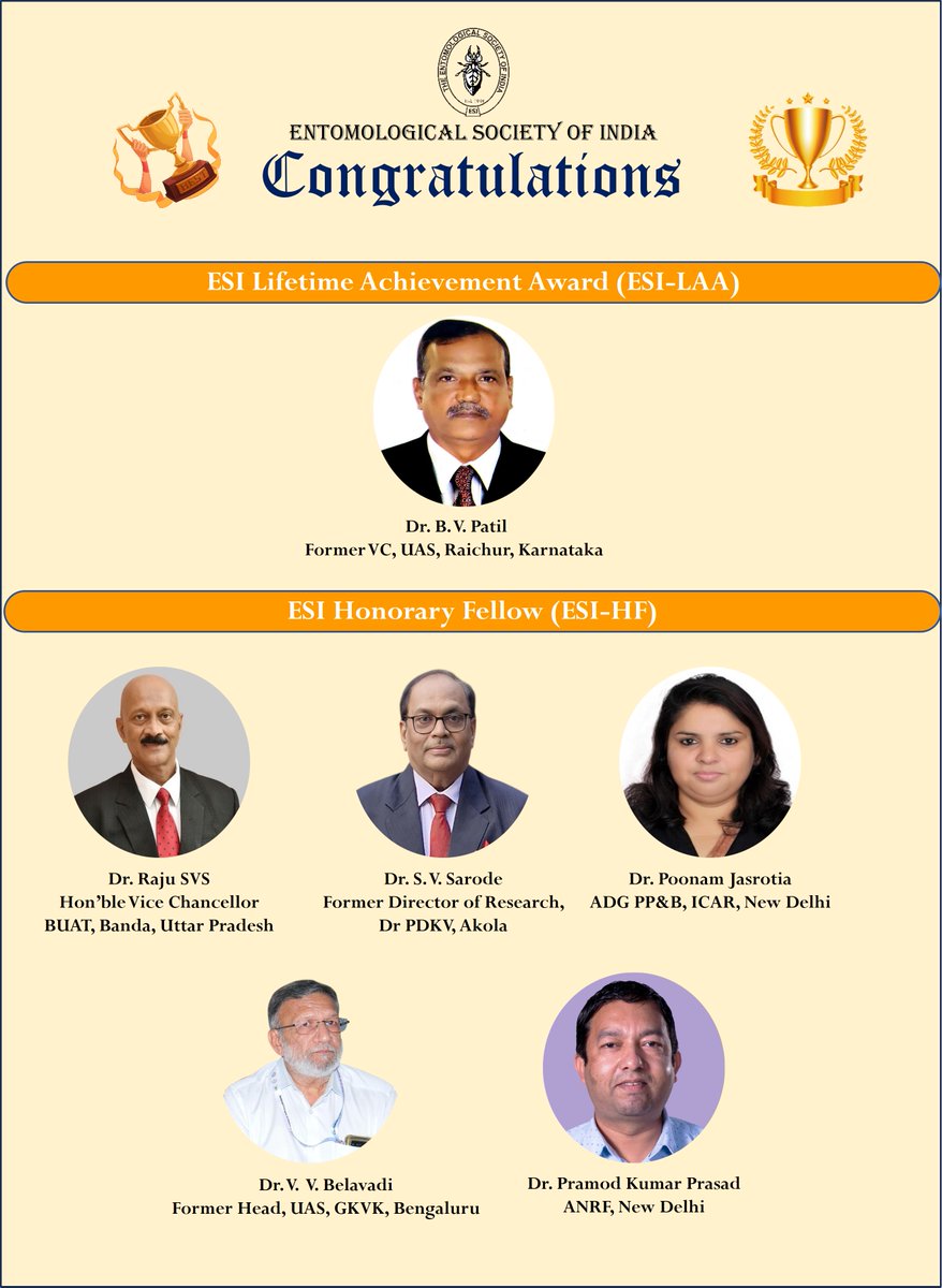 Entomological Society of India- IJE tweet media