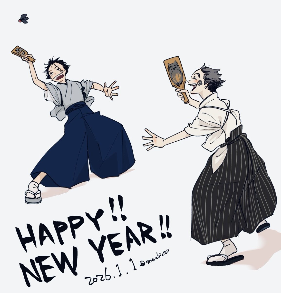 今年はいっぱいお絵描きできますように
よろしく2026