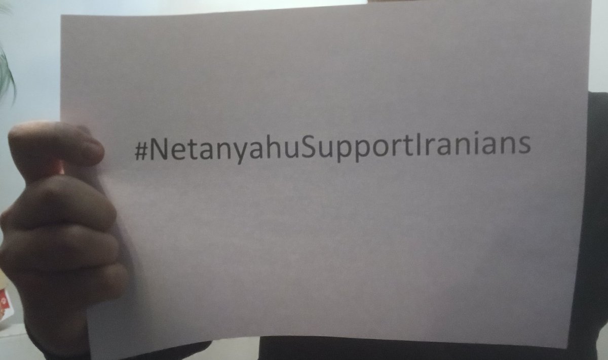 Netanyahu Support Iranians 🙏

#NetanyahuSupportIranians