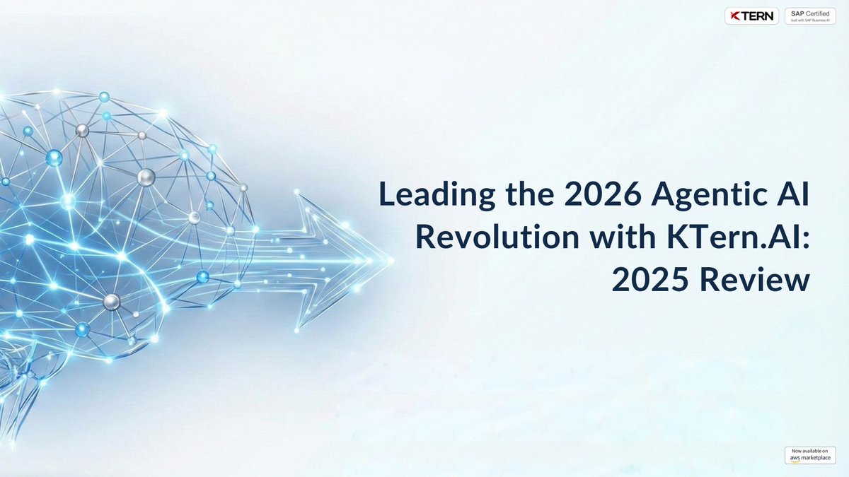 2025 wasn’t just a year of "growth" - it was the year the Autonomous Enterprise became a reality.

Read our 2025 reflection and our path for 2026 here: ktern.com/article/leadin…

#SAP #AgenticAI #GenerativeAI #KTernAI #DigitalTransformation #S4HANA #CloudMigration