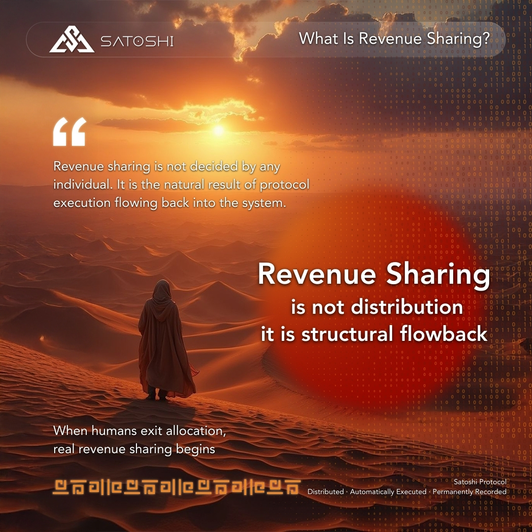 Sprdefi_Global's tweet photo. Revenue is not a granted yield,
but the inevitable structural flowback
produced by system execution. 💎
No one allocates, no one decides.
Only rules, executing continuously 🔥✨
#SatoshiProtocol #StructuralFlowback #OnChainExecution #DecentralizedOrder #CodeIsLaw https://t.co/RbA2CG8qo6
