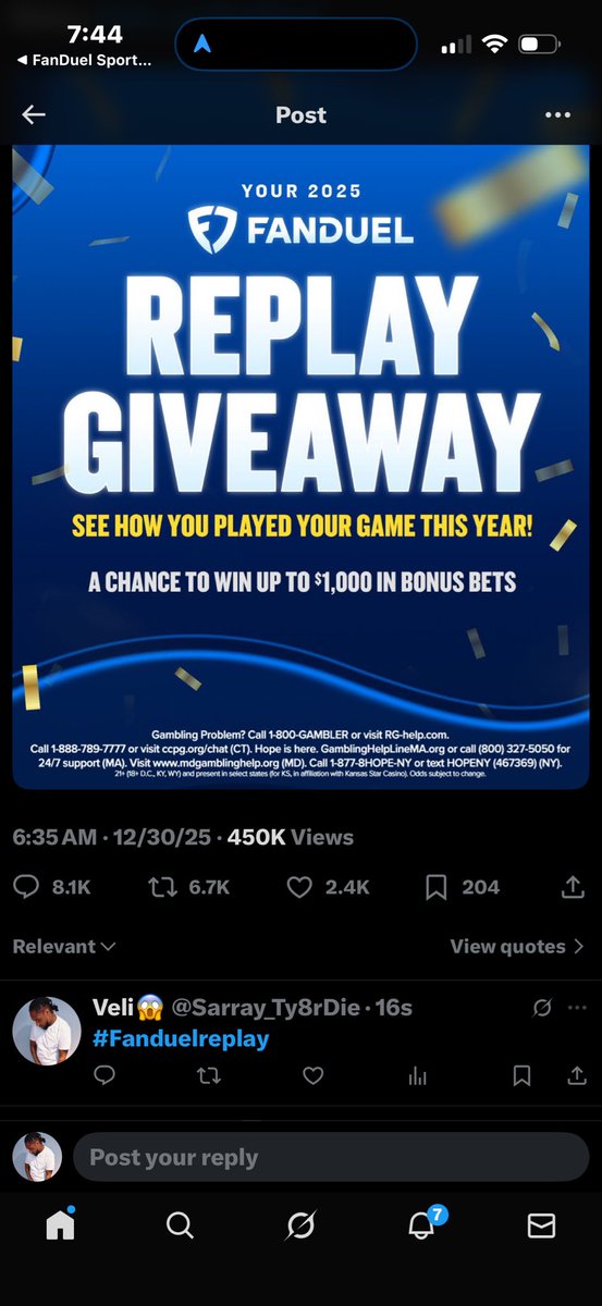 Sarray_Ty8rDie's tweet photo. @FDSportsbook https://t.co/LSI0L952fC