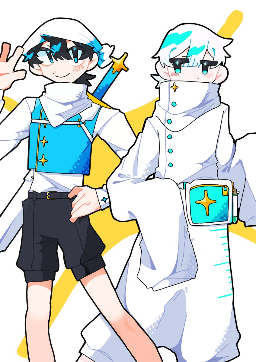 _Shiiraasu33_'s tweet photo. 〈自己紹介〉 
描きたいものを描きたい時に自由に描きます！
 お顔の丸い人外をよく描きます。ときたまテレビ頭も📺
オリキャラ多め、たまーに版権 
お気軽に声をかけていただけると嬉しいです☺️

↓具体的にはこんな絵を描いております！(タップ推奨) https://t.co/4PSEbgM9kC